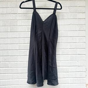 Maidenform Vintage 90's Black Slip Dress